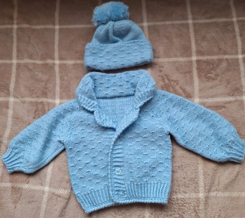 Hand knitted baby - knitted, cardigan