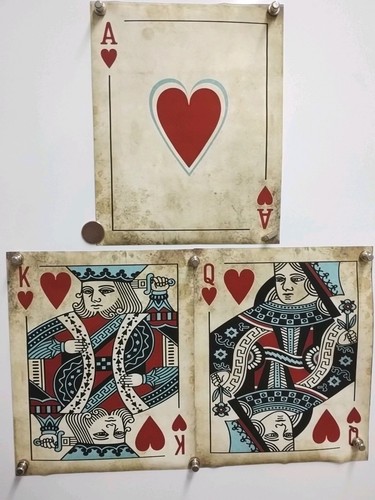 Ace king queen - king, &