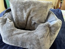 New Plush Dog Car Booster Seat