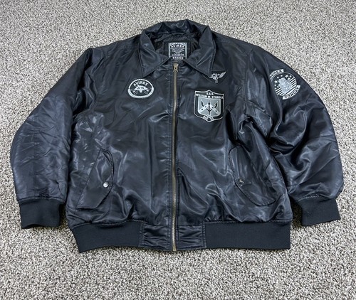 Avirex jacket mens black - mens,