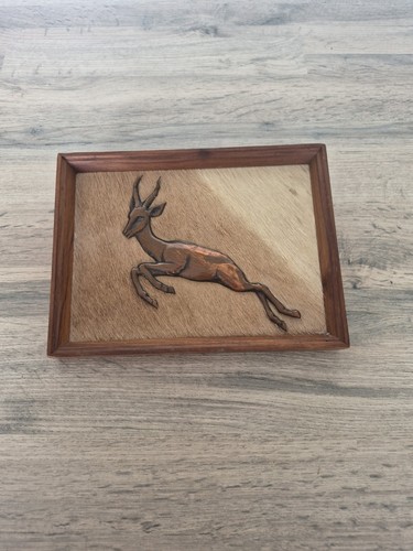 Vintage copper springbok - copper,