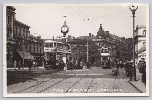 Postcard vintage staffordshire - vintage,