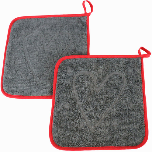 Potholder hearts kracht - potholder,
