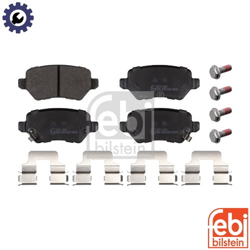 Brake pad set disc - pad,
