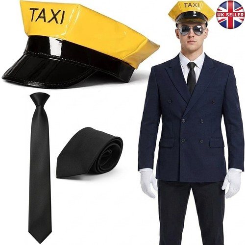 Chauffeur cap fancy dress limo - cap,