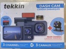Tekkin 3-Channel Car DVR HD