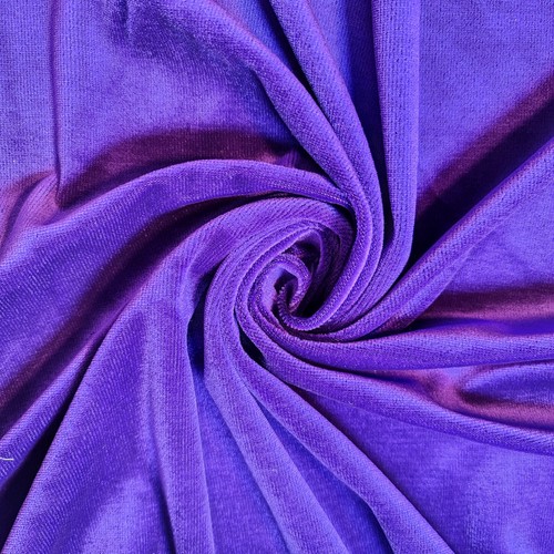 Plain soft velour velvet - plain,