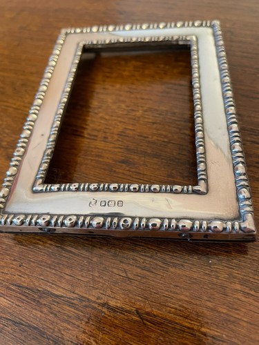 Silver picture frame - picture, by