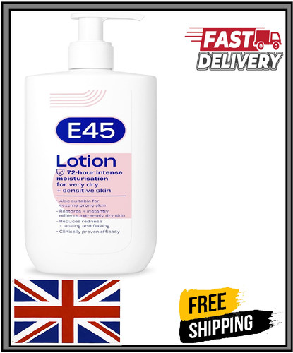 E45 moisturising lotion pump - e45,