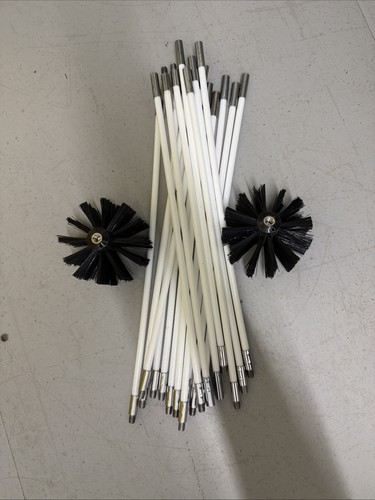 Flexible chimney sweep - chimney, set