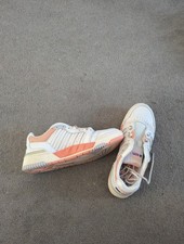 Ladies K-swiss Ladies Size 5 White And Rose Gold Trainers