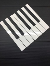Piano Key Tops  ONE OCTAVE ( 7