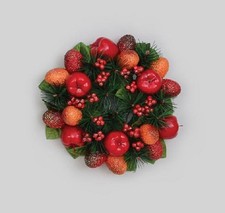 3" Candle Ring Christmas