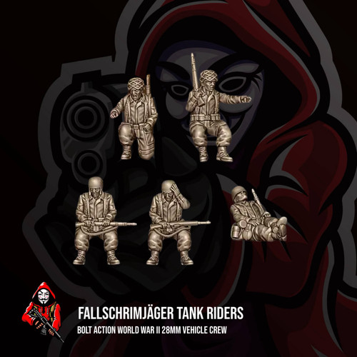 Fallschrimjäger tank riders - fallschrimjäger,