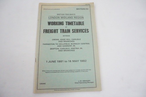 June 1981 london midland - 1981,