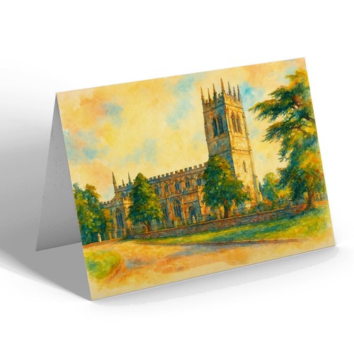 Greeting card the church - greeting,