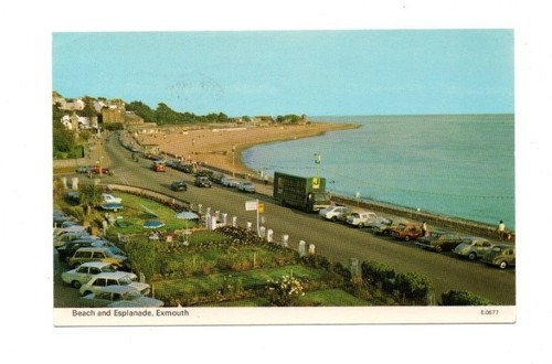 Devon exmouth beach and - -, exmouth,