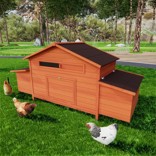 12ft wooden chicken - wooden,
