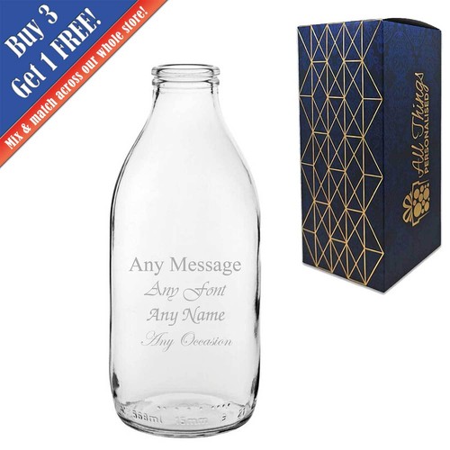 Personalised engraved glass - personalised,