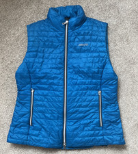 MUSTO ladies blue quilted puffer riding waistcoat gilet bodywarmer size 14