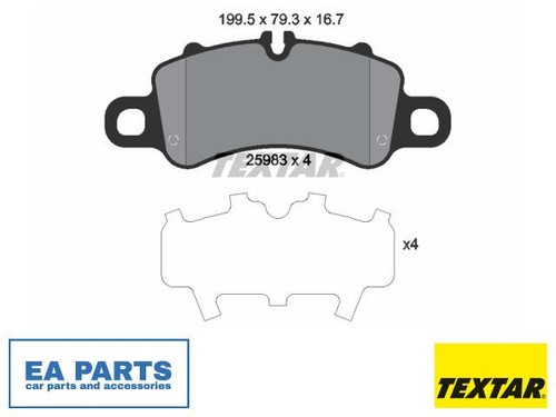 Brake pad set disc - set,,