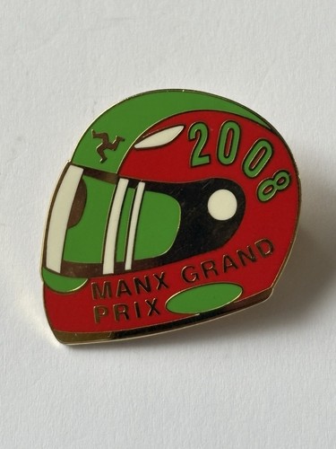2008 manx grand - prix, badge.