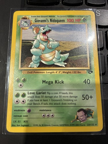 Pokémon tcg giovanni - pokémon, giovanni's
