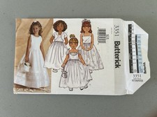 Butterick 3351 Pattern Girls