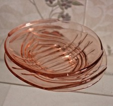 Stolzle Pink Glass Bowl &
