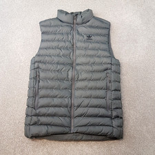 Adidas Mens Gilet Small Grey