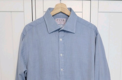 Thomas pink shirt blue inch - thomas,