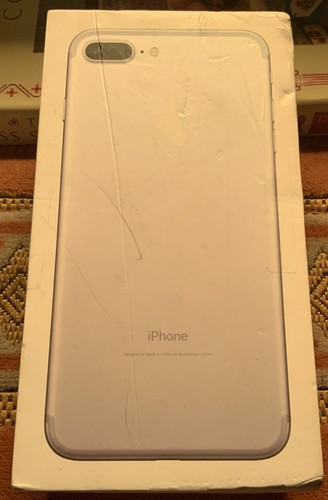 Empty iphone plus silver - plus,
