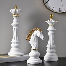 3 Pieces Resin Chess Pieces
