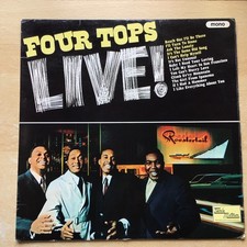 FOUR TOPS - LIVE! - UK MONO LP