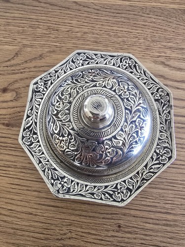 Vintage decorative indian bowl - decorative,