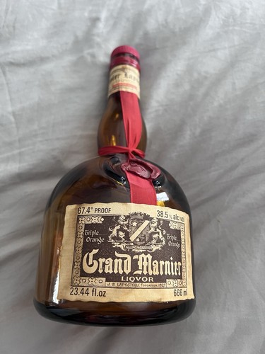 Vintage grand marnier empty - vintage,