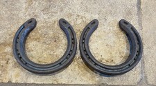 2 new real large Horse Shoes
