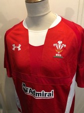WALES UNDER ARMOUR UNION SHIRT