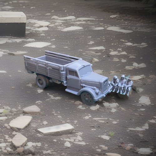 Opel blitz truck crew - +,