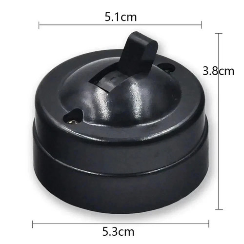 Round single control retro - single,
