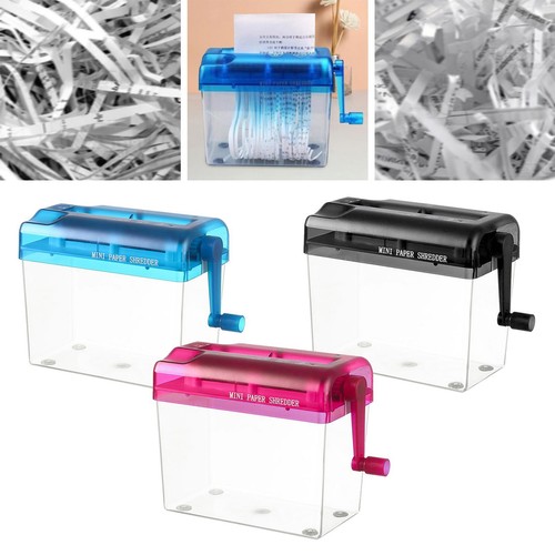 Paper shredder manual - shredder,