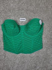 Primark Green Strapless Corset