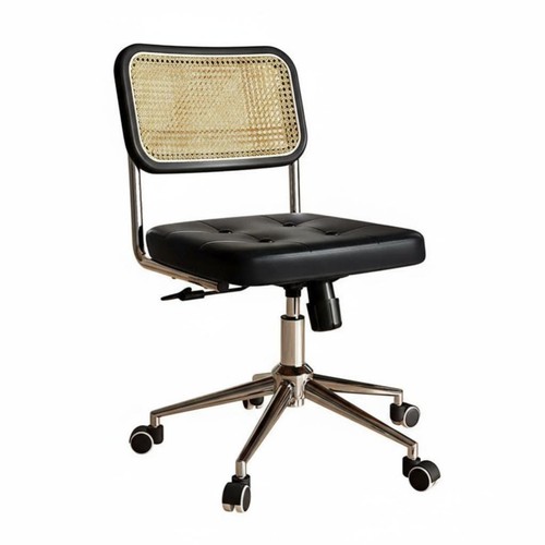 Rattan back swivel chair retro - back,