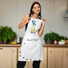 Head Chef Cat Apron by
