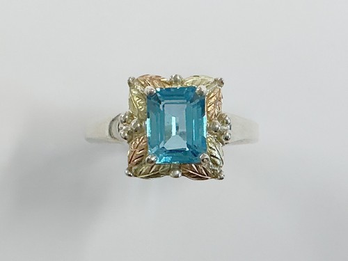 Vintage silver 12k - silver, black