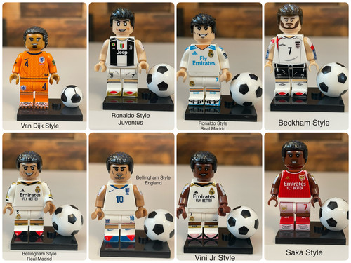 Footballer style figures - footballer,