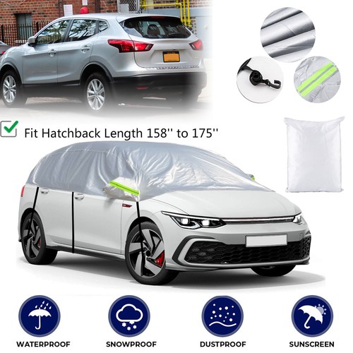 Universal hatchback half - half, car