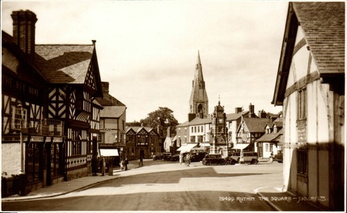 Ruthin the square - ruthin.,