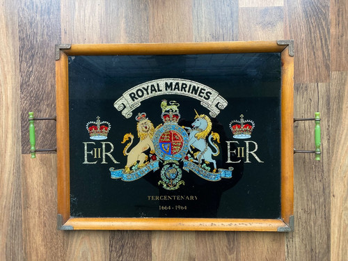Royal marines wall - marines, plaque