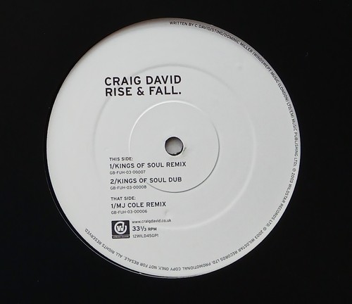 Vinyl record craig - vinyl, david